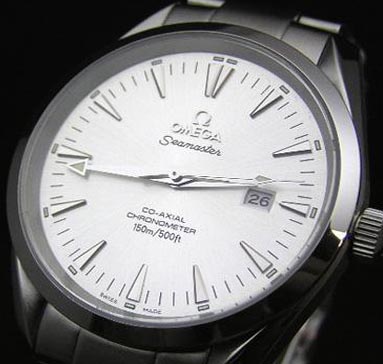 [OMEGA]오메가 Aquaterra Co-Axial 실버 ETA2824   
