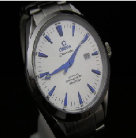 [OMEGA]오메가 Aquaterra Co-Axial 화이트 ETA2824   