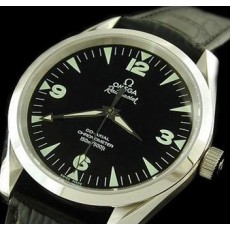 [OMEGA]오메가 Railmaster 레더밴드 ETA2836   