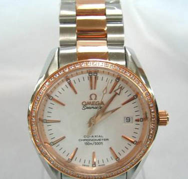 [OMEGA]오메가 Seamaster Co-Axial 18K Combie ETA2824   