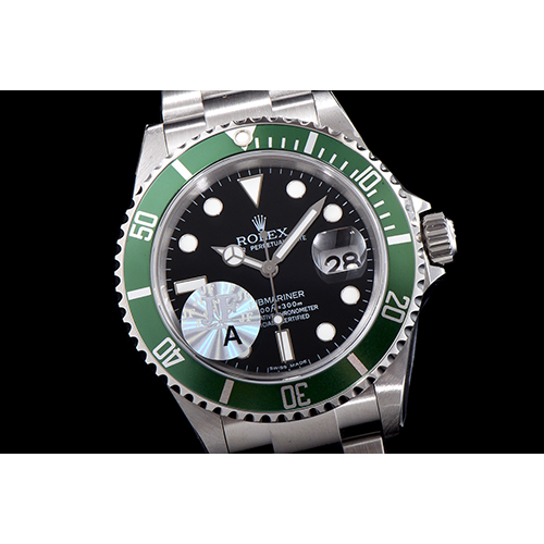 [ROLEX]로렉스 서브마리너 그린 칼리버 16610LV-93250 알미늄베젤   