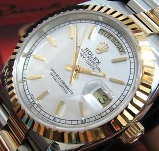[ROLEX]로렉스 DAY-DATE 콤비 ETA2836   