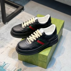 구찌 GUCCI 2022 SS 삼선 블랙 남성 슈즈 커스텀급