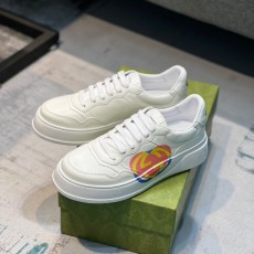 구찌 GUCCI 2022 SS 하트로고 화이트 남성 슈즈 커스텀급