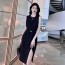 펜디 FENDI 2022 SS 벨트장식 트임 여성 원피스 커스텀급