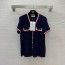구찌 GUCCI 2022 SS 삼선 포켓 여성 반팔티 커스텀급