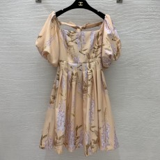 짐머만 ZIMMERMANN 2022 SS 퍼프소매 리본장식 여성 원피스 커스텀급