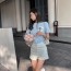 프라다 PRADA 2022 SS 캐릭터 로고 여성 반팔티 커스텀급