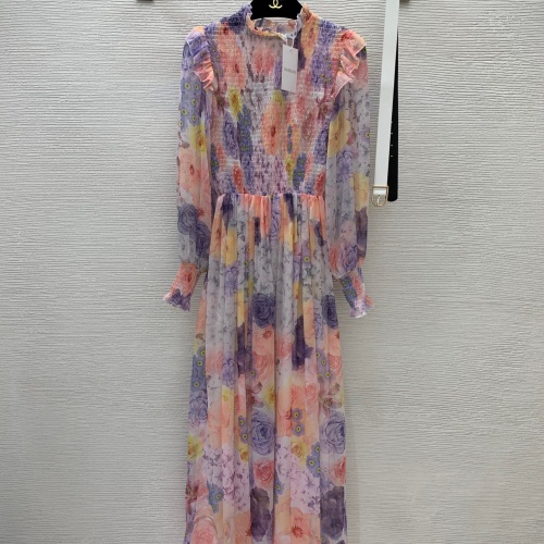 짐머만 ZIMMERMANN 2022 SS 플라워 프릴 주름 여성 원피스 커스텀급