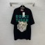 구찌 GUCCI 2022 SS 타이가 로고 여성 반팔티 커스텀급