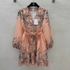 짐머만 ZIMMERMANN 2022 SS 플라워 라인 끈리본 여성 원피스 커스텀급
