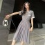 셀린느 CELINE 2022 SS 카라 스트라이프 여성 원피스 커스텀급