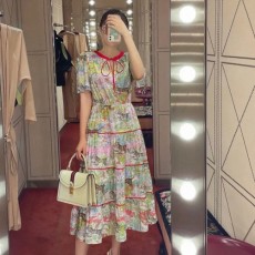 구찌 GUCCI 2022 SS 캐릭터 라인 여성 원피스 커스텀급