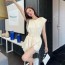 미우미우 MIUMIU 2022 SS 캐릭터 로고 반팔티 반바지 여성 세트 커스텀급