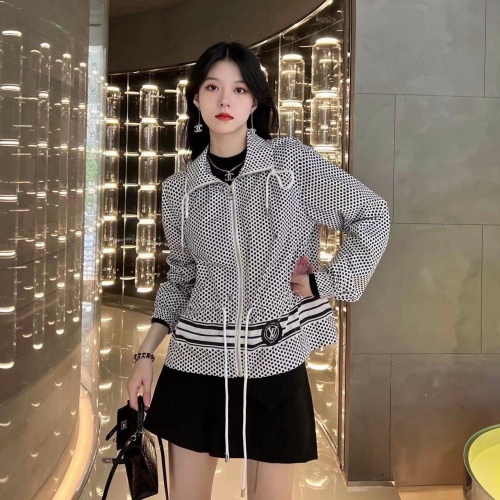 루이비통 LOUIS VUITTON 2022 SS 캐릭터 스트라이프 여성 바람막이 점퍼 커스텀급