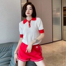 구찌 GUCCI 2022 SS 투톤 카라 여성 반팔티 커스텀급