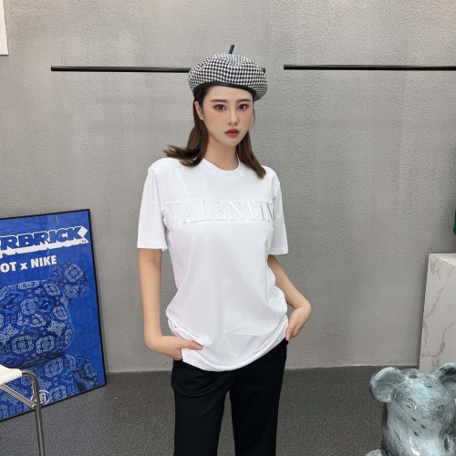 발렌티노 VALENTINO 2022 SS 캐릭터 로고 여성 반팔티 커스텀급