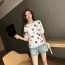 루이비통 LOUIS VUITTON 2022 SS 멀티 체크로고 여성 반팔티 커스텀급