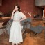 디올 DIOR 2022 SS 카라 띠로고 벨트 여성 원피스 커스텀급