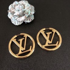 루이비통 LOUIS VUITTON 2022 SS 캐릭터 골드 원형 여성 귀걸이 커스텀급