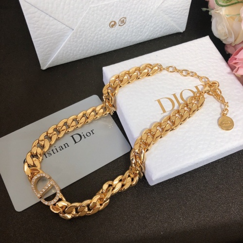 디올 DIOR 2022 SS 큐빅 로고 체인 여성 목걸이 팔찌 커스텀급