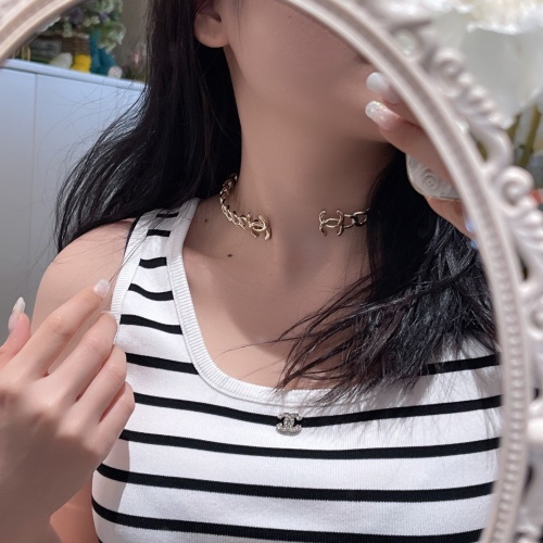 샤넬 CHANEL 2022 SS 캐릭터 CC로고 체인 여성 목걸이 커스텀급