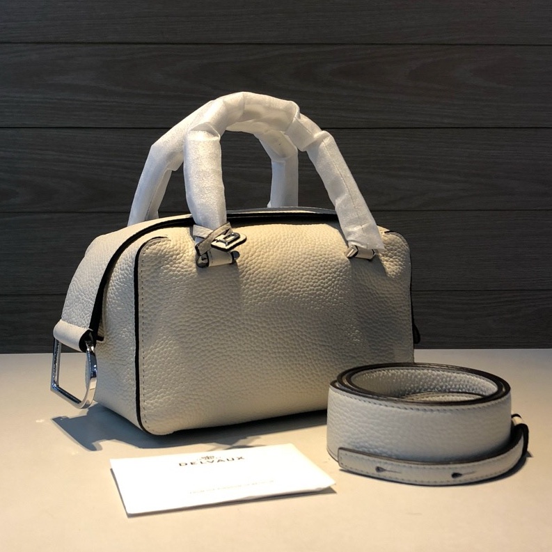 델보 DELVAUX 2023 SS 쿨박스 나노 토트백 그레이 미니 미러급