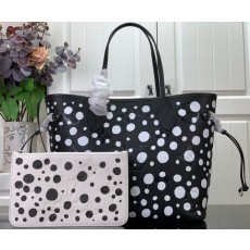 루이비통 LOUIS VUITTON 2023 SS LV X YK 쿠사마 야오이 네버풀 MM 숄더백 커스텀급 M46390