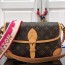 루이비통 LOUIS VUITTON 2023 SS 모노그램 다이앤 크로스백 핑크스트랩 커스텀급 M45985