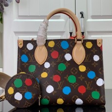 루이비통 LOUIS VUITTON 2023 SS LV X YK 쿠사마 야오이 온더고 PM 커스텀급 M46380