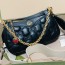 구찌 GUCCI 2023 SS GG 마틀라쎄 엠보싱 핸드백 블랙 735049 커스텀급