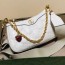 구찌 GUCCI 2023 SS GG 마틀라쎄 엠보싱 핸드백 화이트 735049 커스텀급