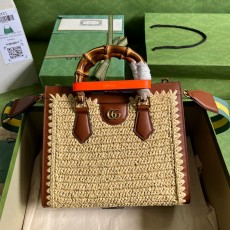 구찌 GUCCI 2023 SS 다이애나 스몰 토트백 702721 커스텀급