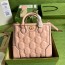 구찌 GUCCI 2023 SS GG 마틀라쎄 미니 탑 핸들백 그레이 728309 커스텀급