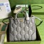 구찌 GUCCI 2023 SS GG 마틀라쎄 미니 탑 핸들백 핑크 728309 커스텀급