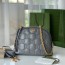 구찌 GUCCI 2023 SS GG 마틀라쎄 레더 스몰 핸드백 그레이 702229 커스텀급