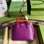 구찌 GUCCI 2023 SS 다이애나 미니 토트백 퍼플 715775 커스텀급