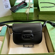 구찌 GUCCI 2023 SS 홀스빗 1955 스몰 숄더백 블랙 726226 커스텀급