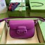구찌 GUCCI 2023 SS 홀스빗 1955 스몰 숄더백 퍼플 726226 커스텀급