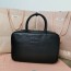 미우미우 MIUMIU 2023 SS 각인로고 탑핸들 토트백 블랙 5BB117 커스텀급