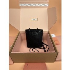 미우미우 MIUMIU 2025 SS 레더 미니숄더백 5NF460 커스텀급 여성가방