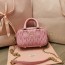 미우미우 MIUMIU 2023 SS 마틀라쎄 미니 토트 탑 핸들백 핑크 5BP077 커스텀급