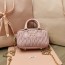 미우미우 MIUMIU 2023 SS 마틀라쎄 미니 토트 탑 핸들백 연핑크 5BP077 커스텀급
