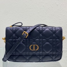 디올 DIOR 2023 SS CD로고 퀄팅 카로백 블랙 커스텀급