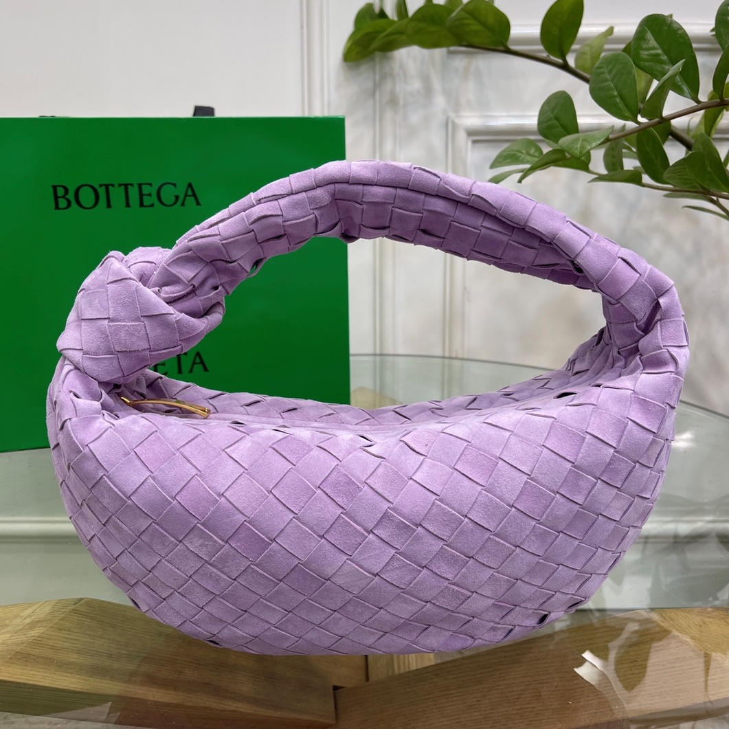 보테가 베네타 BOTTEGA VENETA 2023 SS 조디백 미듐 스웨이드 퍼플 커스텀급