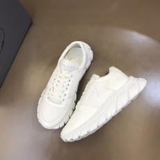 프라다 PRADA 2023 SS 트라이앵글 삼각로고 올화이트 남성 슈즈 커스텀급