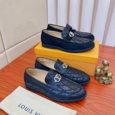 루이비통 LOUIS VUITTON 2023 SS 금속버클 악어가죽무늬 남성 구두 커스텀급