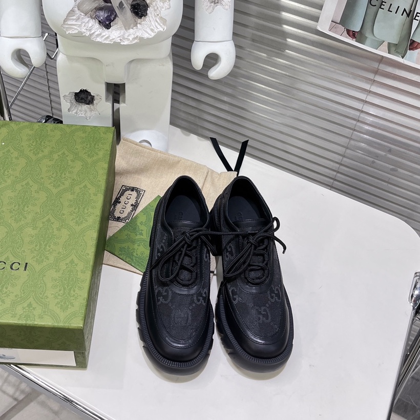 구찌 GUCCI 2023 SS 캐릭터 GG로고 쟈가드 블랙 여성 슈즈 커스텀급