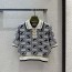 구찌 GUCCI 2023 SS 캐릭터 카라 니트 여성 반팔티 커스텀급