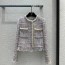 샤넬 CHANEL 2023 SS 트위드 포켓 태슬장식 여성 자켓 커스텀급